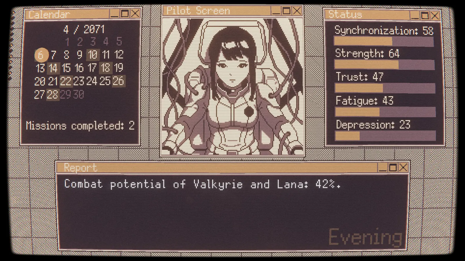 Valkyrie Iteration: Mecha Pilot Raising Pocket Simulator media 3