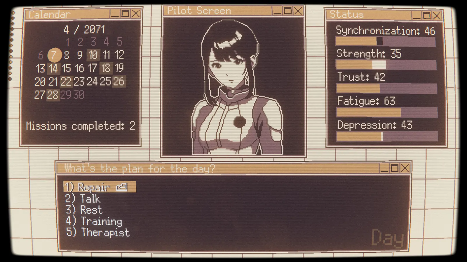 Valkyrie Iteration: Mecha Pilot Raising Pocket Simulator media 4