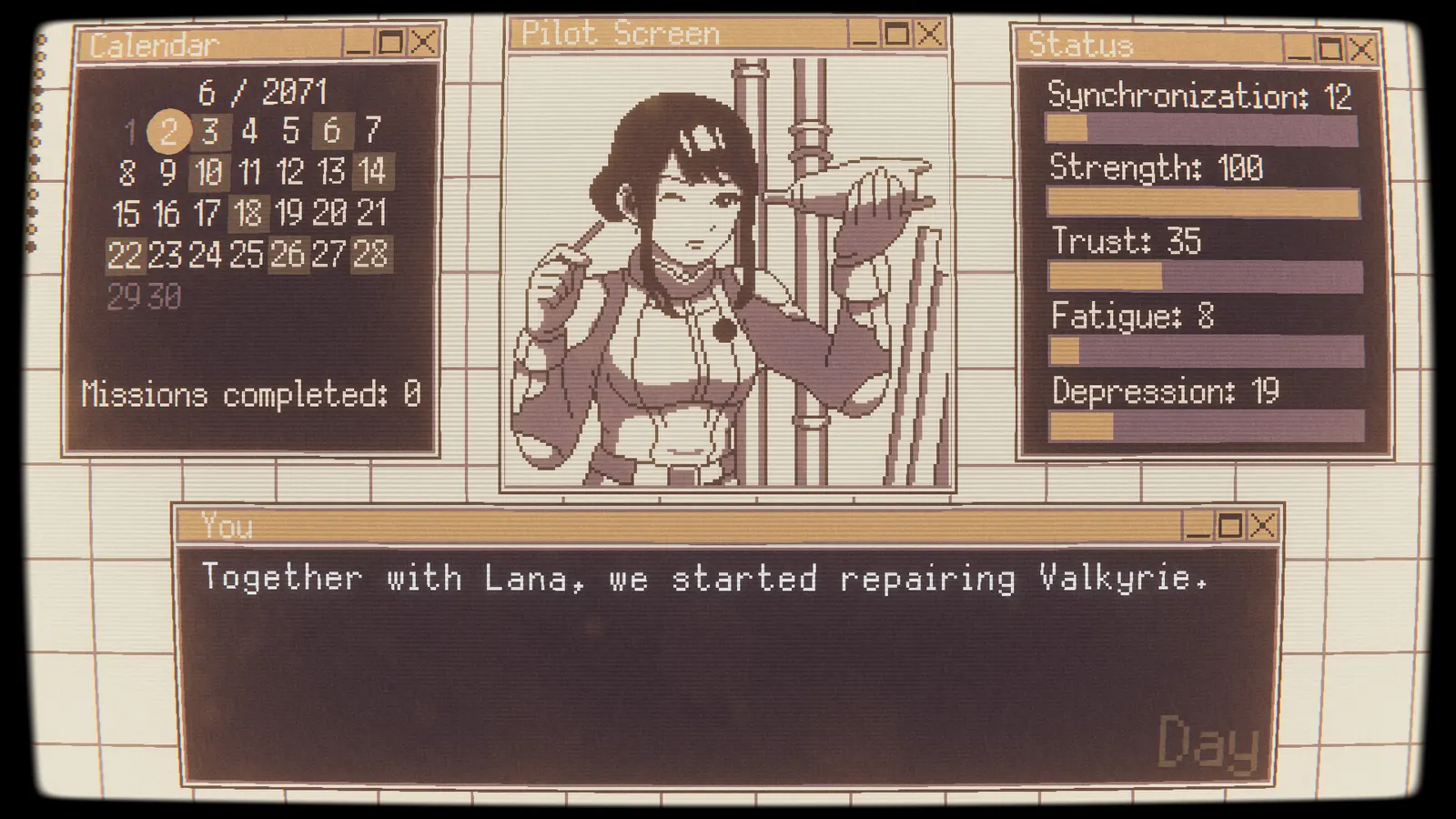 Valkyrie Iteration: Mecha Pilot Raising Pocket Simulator media 5