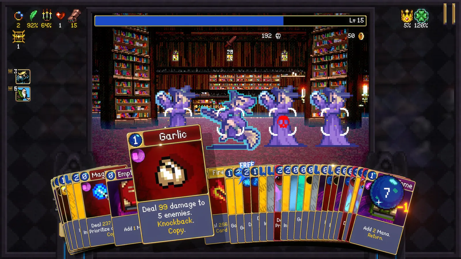 Vampire Crawlers: The Turbo Wildcard from Vampire Survivors media 4