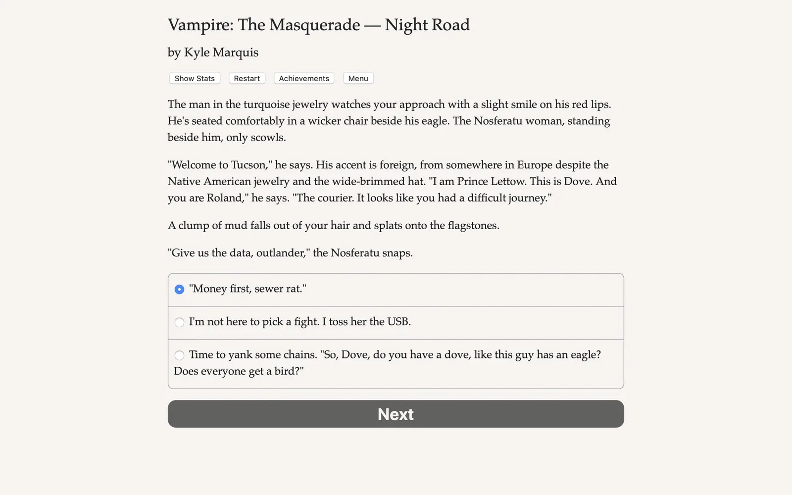 Vampire: The Masquerade — Night Road media 2