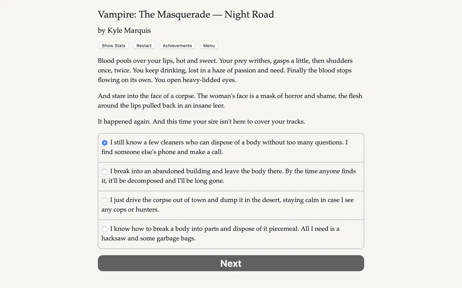 Vampire: The Masquerade — Night Road media 6