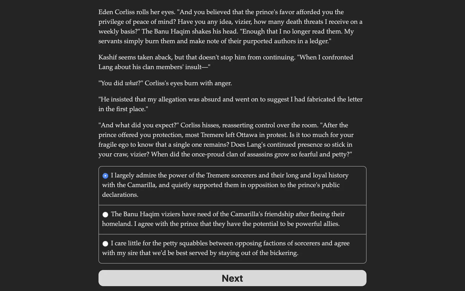 Vampire: The Masquerade — Parliament of Knives media 3