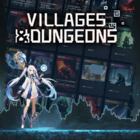Обкладинка гри Villages & Dungeons
