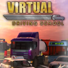Обкладинка гри Virtual Driving School