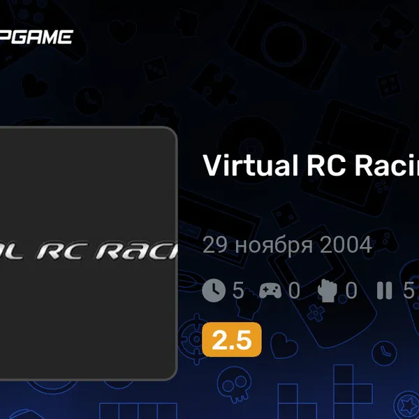 Обкладинка гри Virtual RC Racing