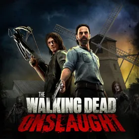 Обкладинка гри The Walking Dead Onslaught