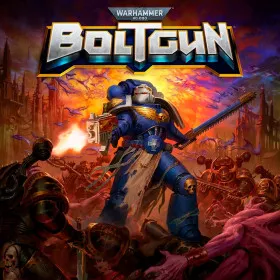Обкладинка гри Warhammer 40,000: Boltgun