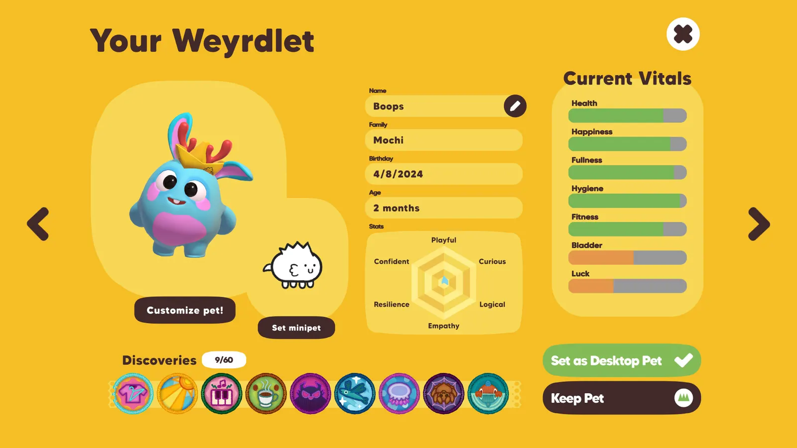 Weyrdlets 2.0 : Desktop Pets media 14