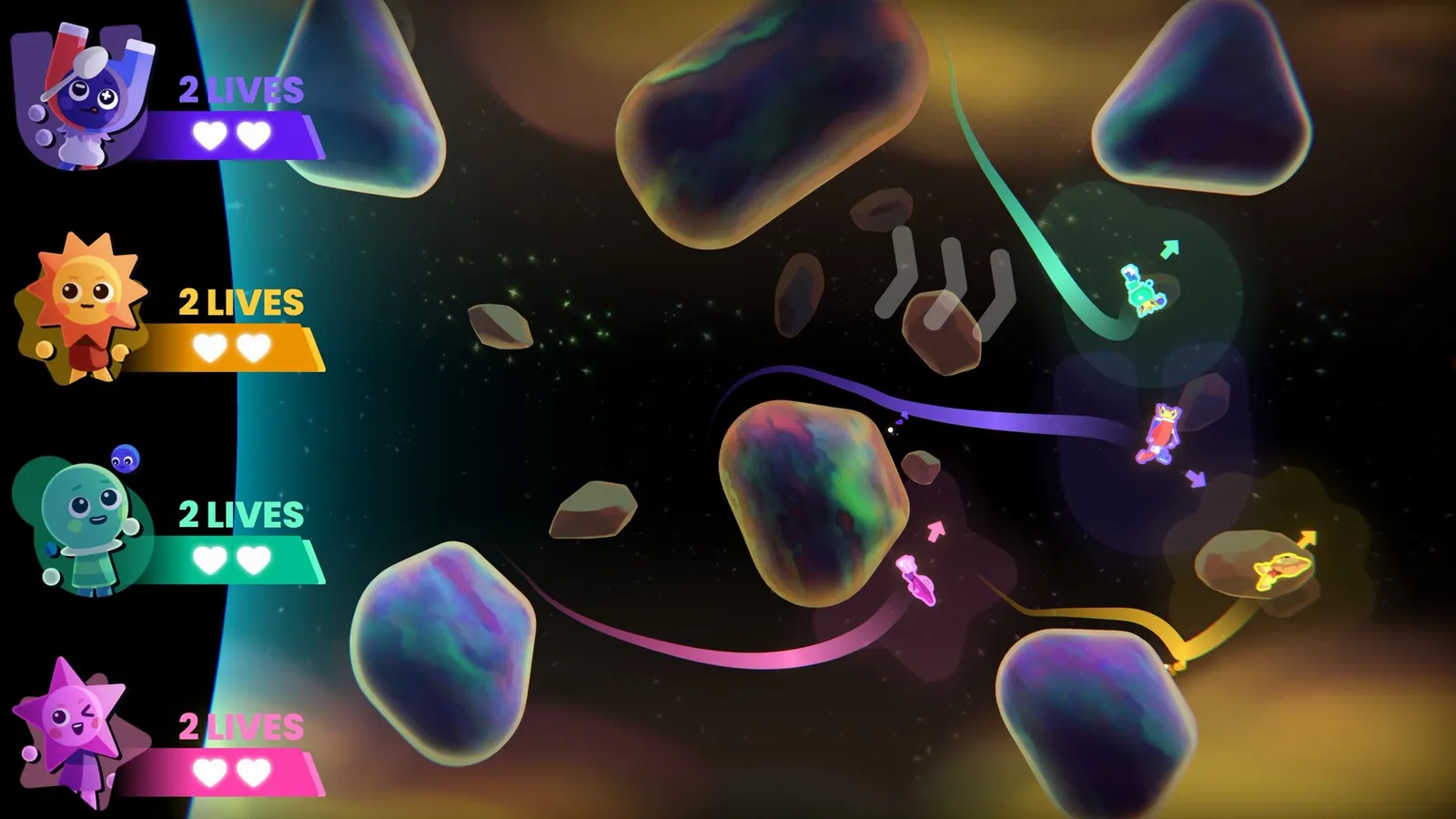 Which Way Up: Galaxy Games media 2