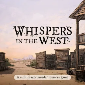 Обкладинка гри Whispers in the West - Co-op Murder Mystery