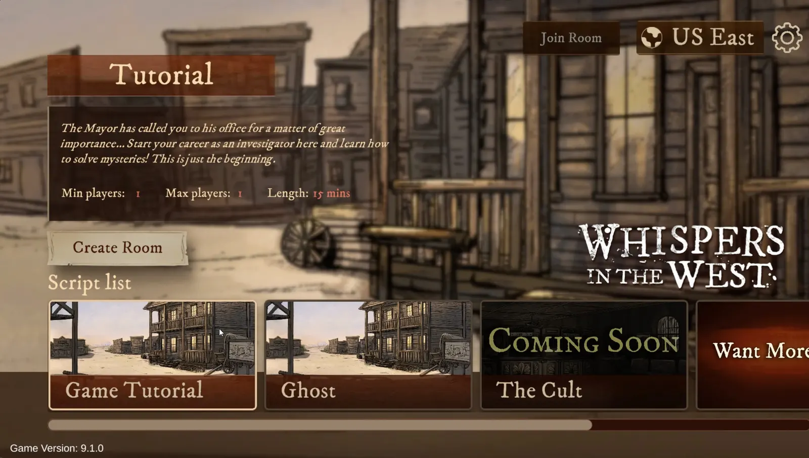 Whispers in the West - Co-op Murder Mystery media 8