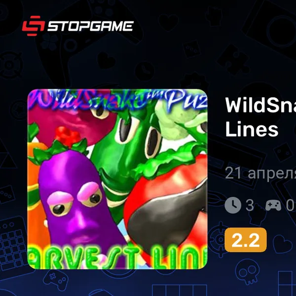 Обкладинка гри WildSnake Puzzle: Harvest Lines