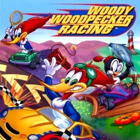 Обкладинка гри Woody Woodpecker Racing