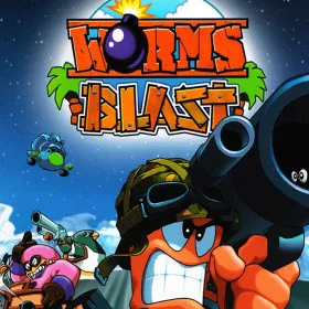 Обкладинка гри Worms Blast