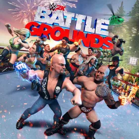 Обкладинка гри WWE 2K BATTLEGROUNDS