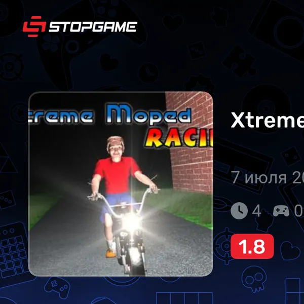 Обкладинка гри Xtreme Moped Racing
