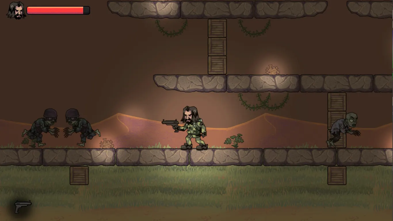 Zombies Desert and Guns media 4