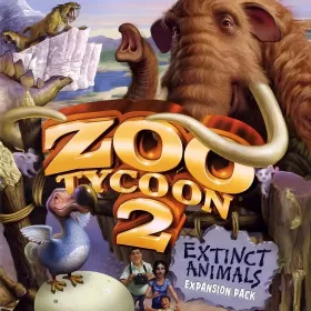Обкладинка гри Zoo Tycoon 2: Extinct Animals