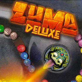 Обкладинка гри Zuma Deluxe