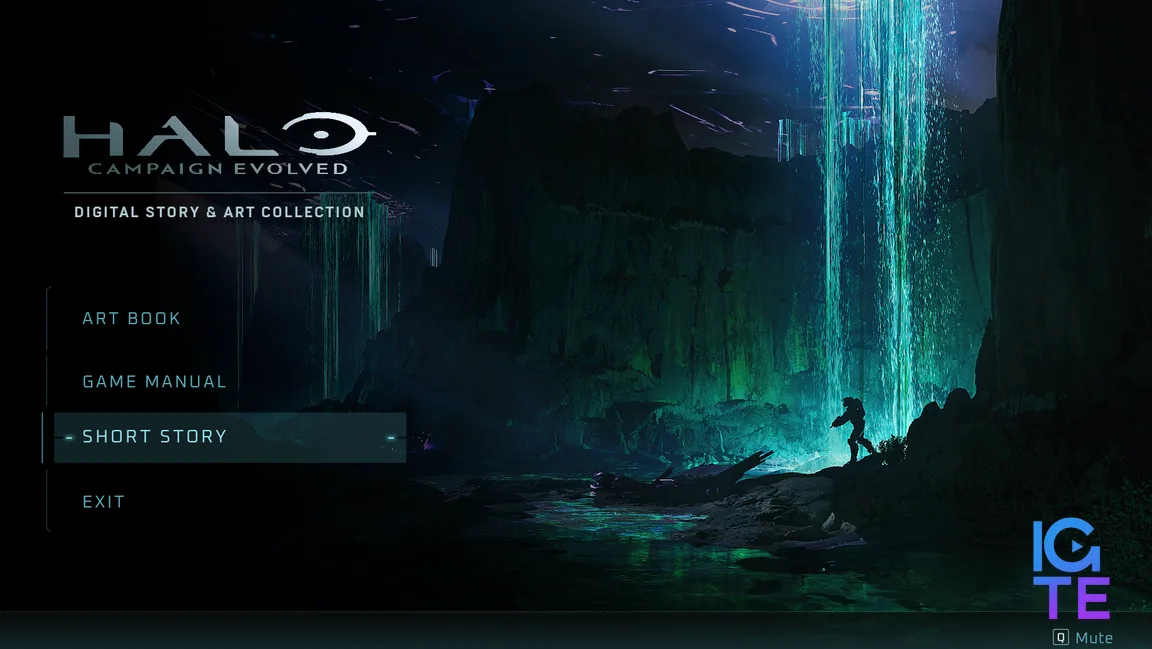 Screenshot from the Halo: Campaign Evolved art book