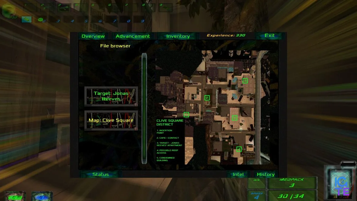 City map.
