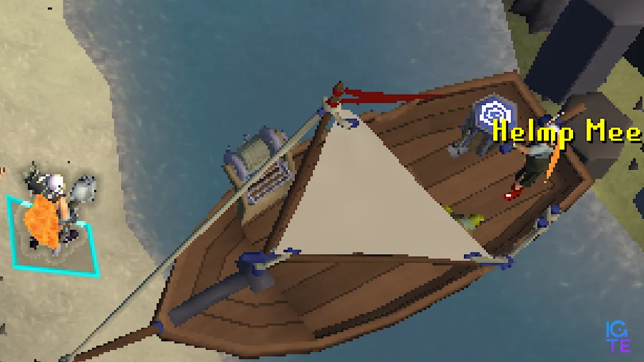 Гравці Old School RuneScape застрягають човнами біля нового острова Wyrmscraig через вузьку річку
