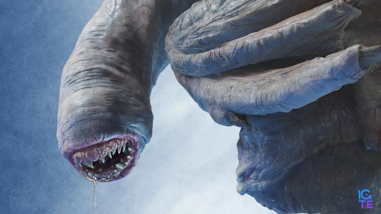 Khezu model render in Monster Hunter Wilds.
