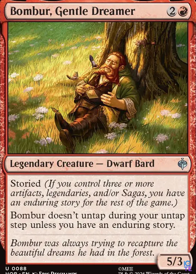 A card from The Hobbit set