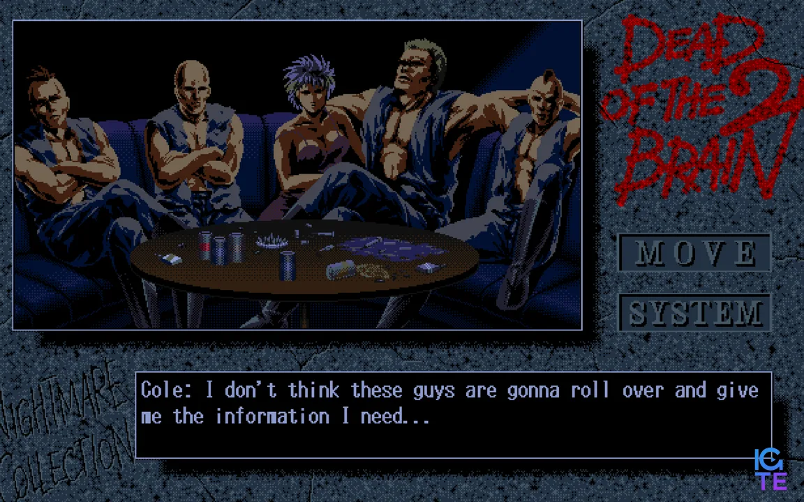 PC-98 horror game Dead of the Brain 2