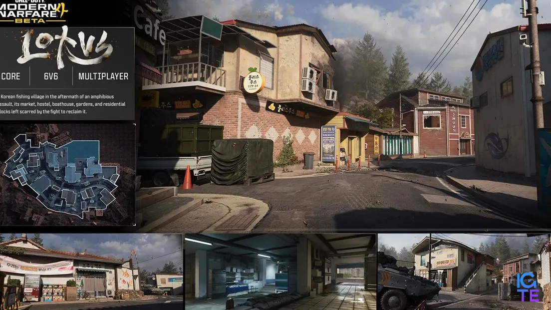 Call of Duty MW4 beta weekend map, Lotus