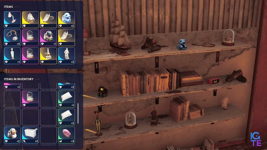 Arc Raiders furniture - Placinng items