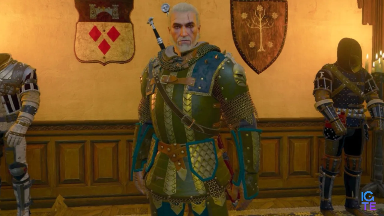 Для The Witcher 3 уже є сумісний із ремастером мод, що прибирає «татів живіт» у броні Грифона