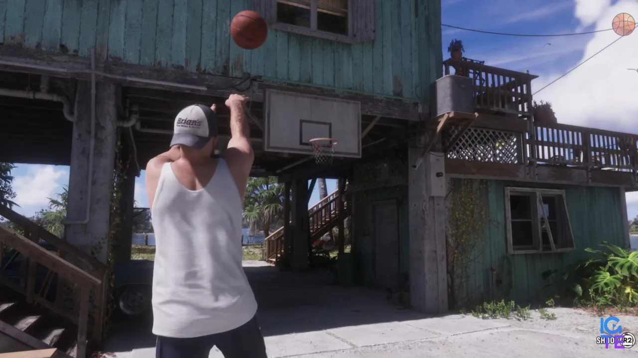 GTA 6 gameplay reveal - basketball