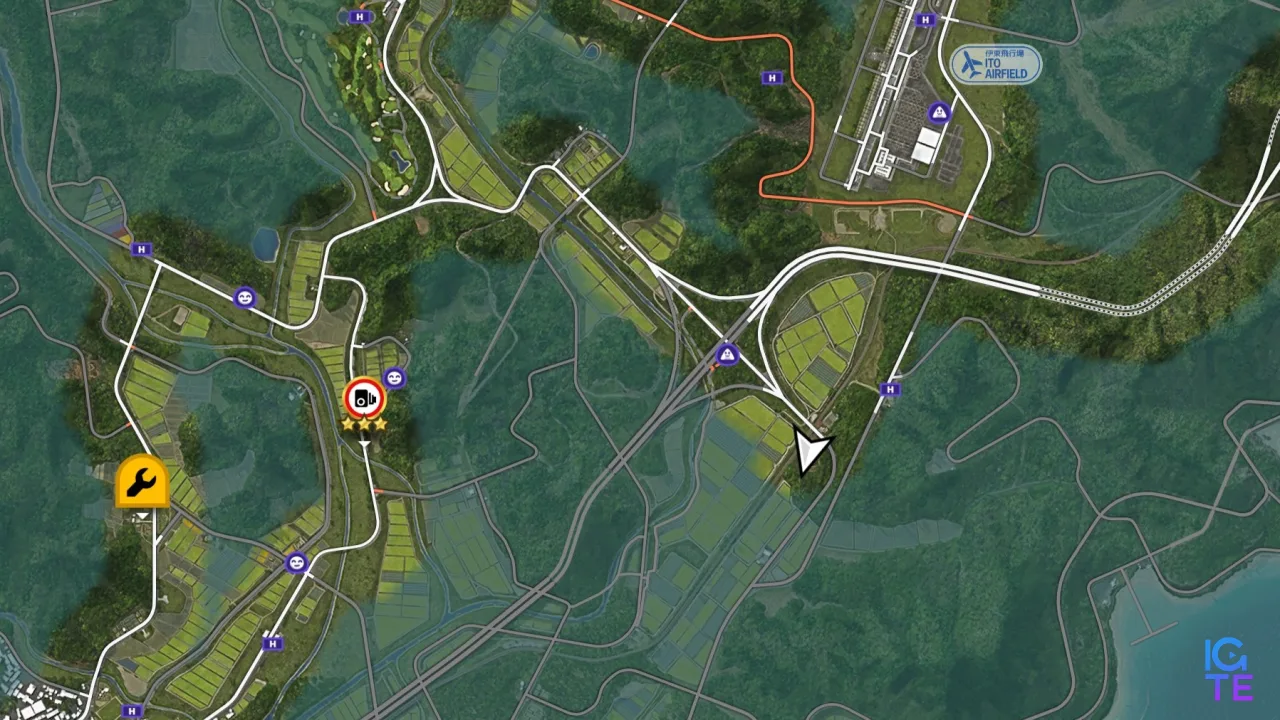 Полювання за скарбом у Forza Horizon 6 — локація Ito