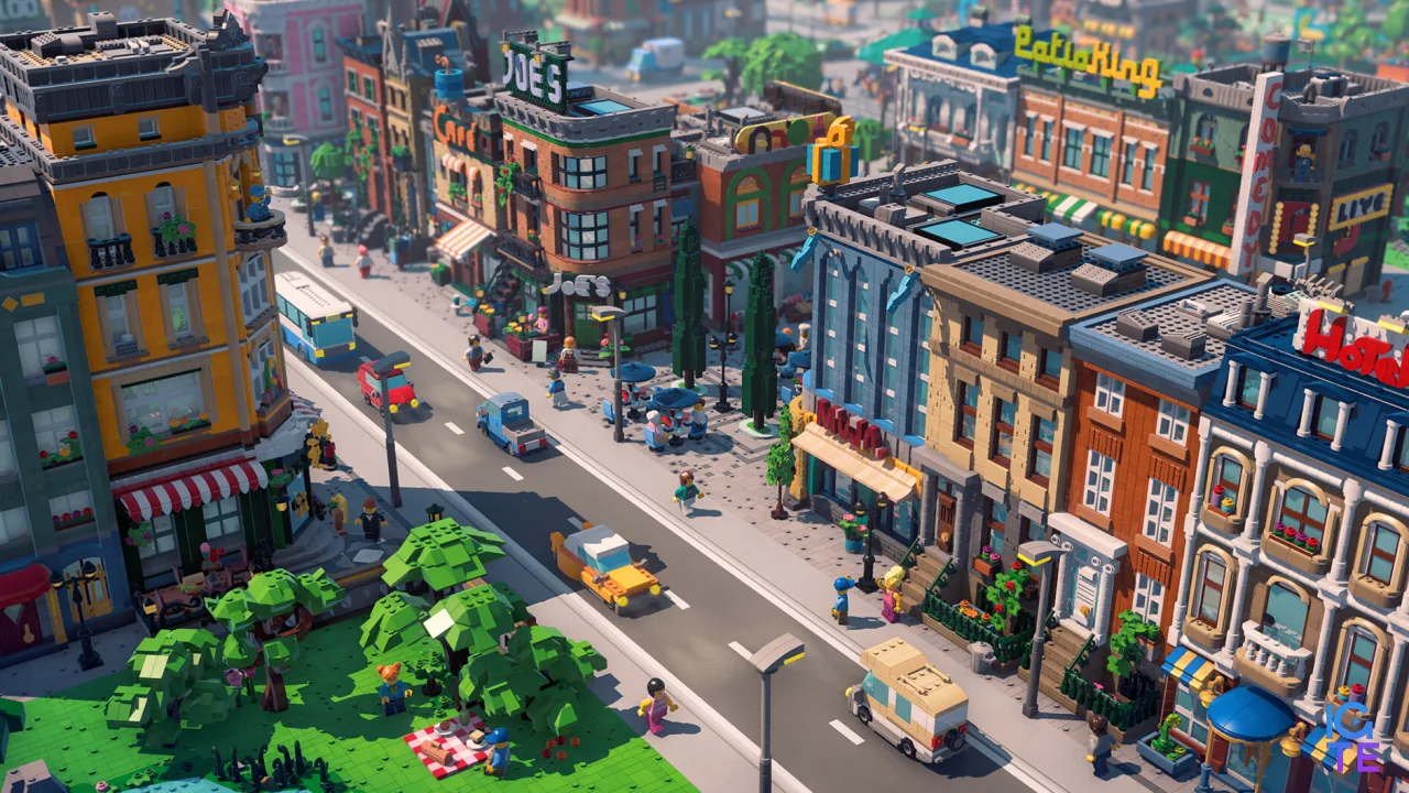 Прев’ю Lego Skylines показало затишний містобудівник із фокусом на декор і невеликий район