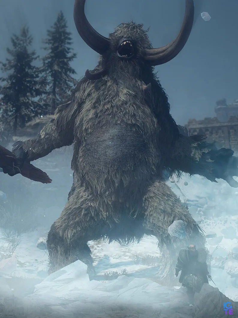 Dragon's Dogma 2 - A dragon bear-like monster