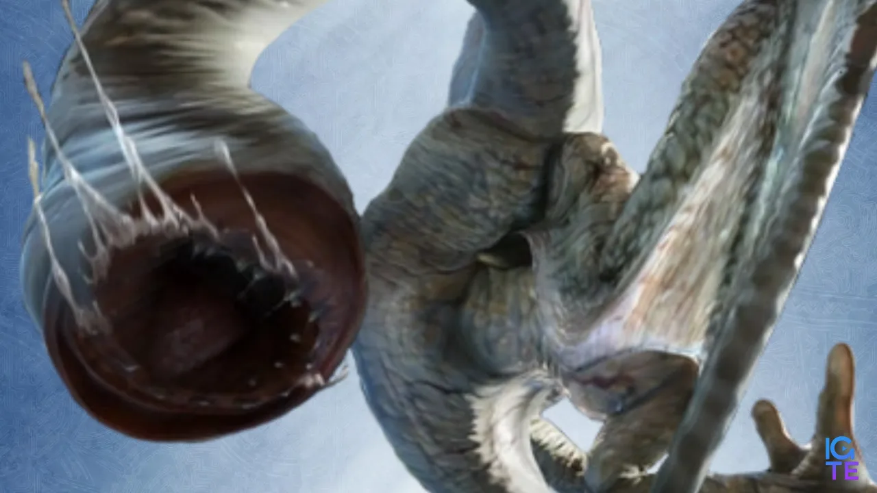 Khezu render from MH4U, with an abundance of drool.