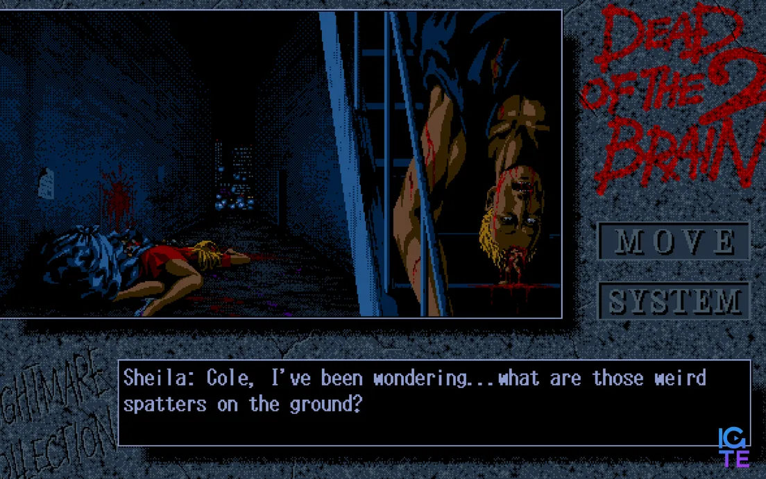 PC-98 horror game Dead of the Brain 2