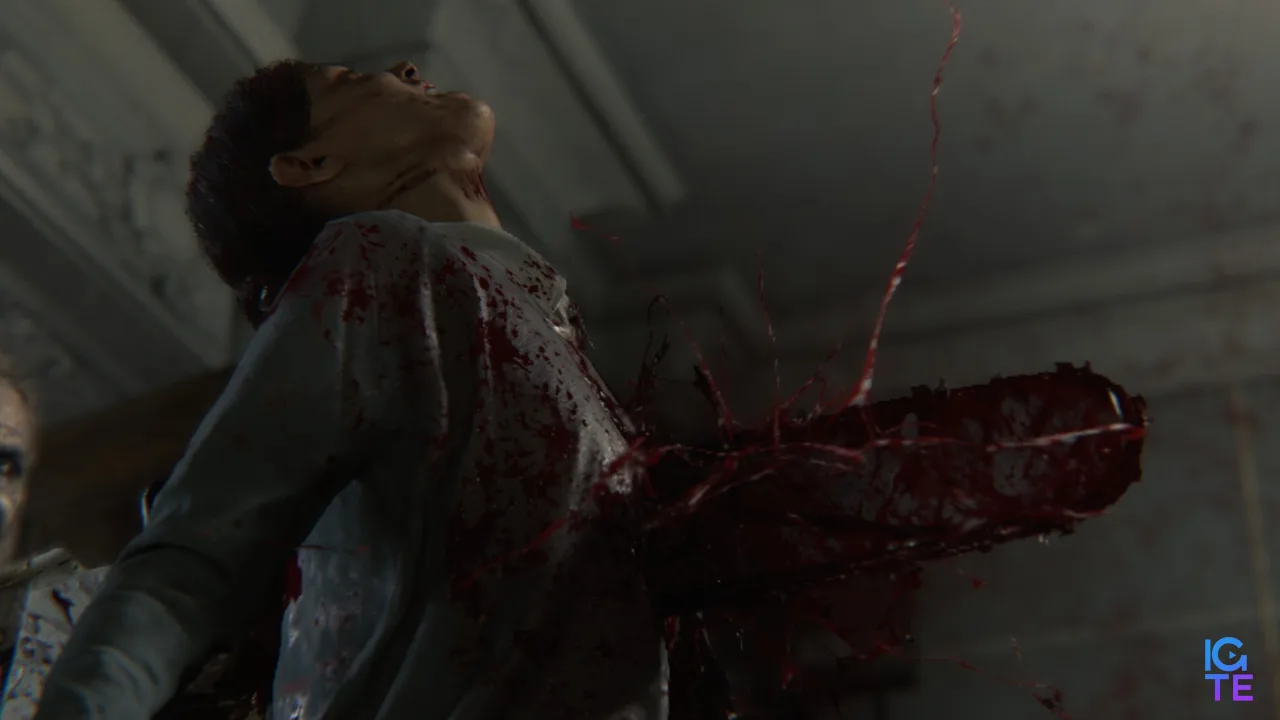 Chainsaw attack